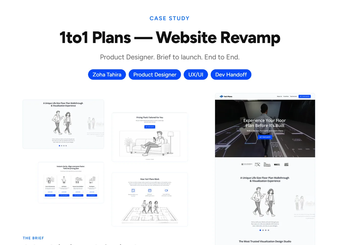 1to1 Plans case study cover